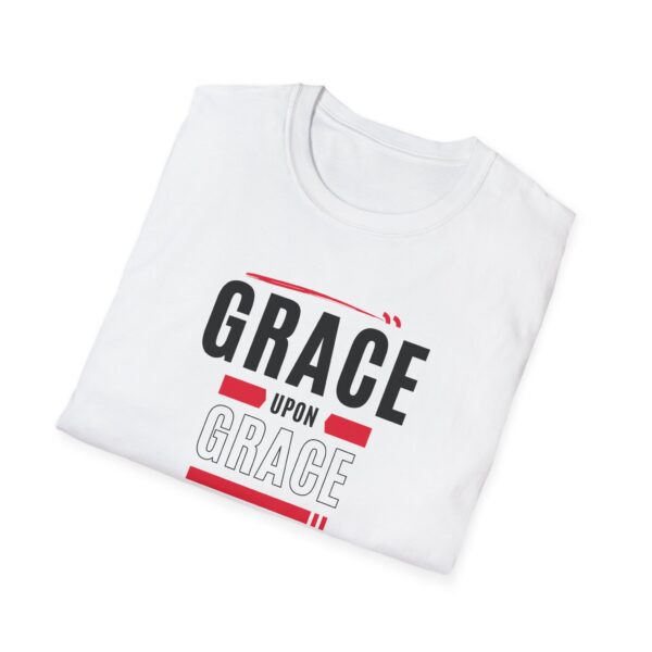 Christian Grace Upon Grace T-Shirt - Image 3