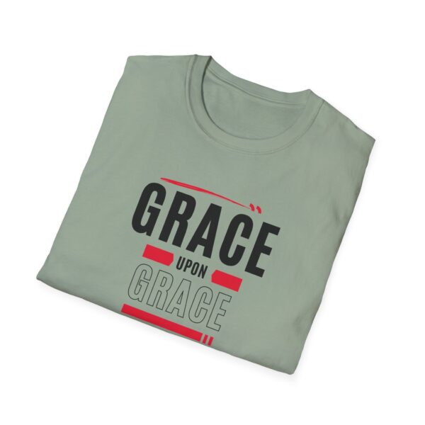 Christian Grace Upon Grace T-Shirt - Image 7